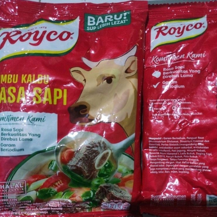 

ROYCO Bumbu Kaldu Sapi 220g