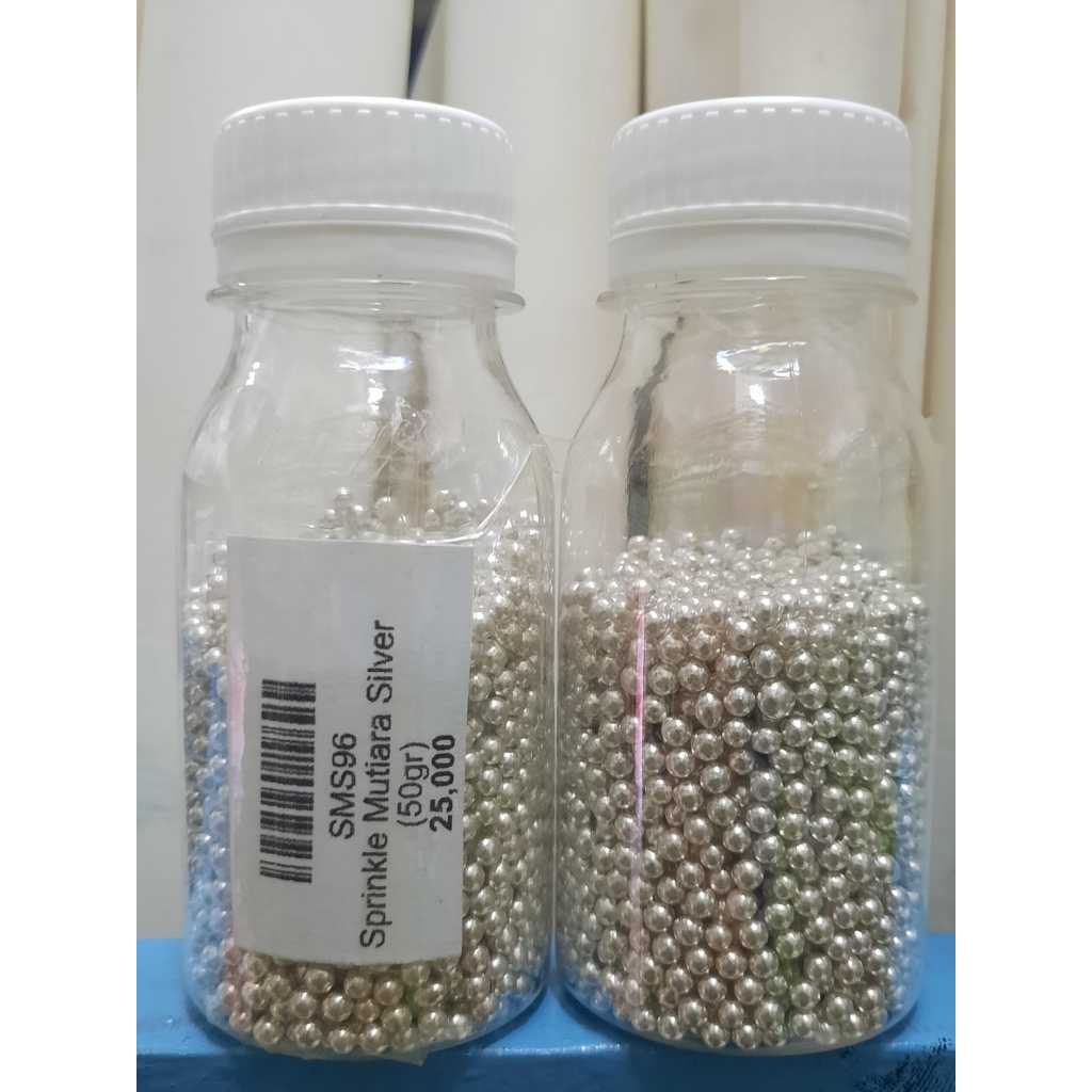 

Sprinkle Mutiara Silver 50gr