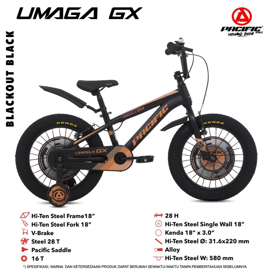 SEPEDA BMX 12 PACIFIC UMAGA GX