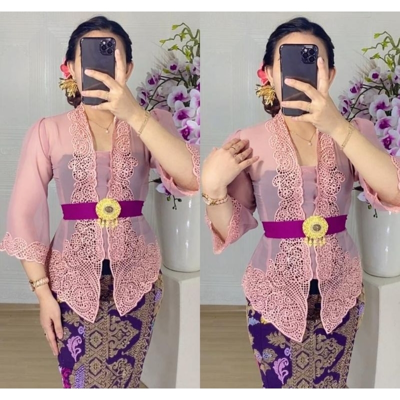 kebaya bordir kartini daun || Kebaya Bali Modern || Kebaya Bali Kekinian || Kebaya Bali Murah || Keb