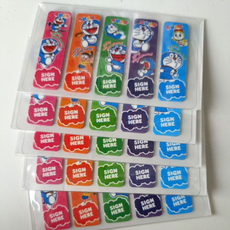 

Sticky Note Pembatas Buku Doraemon