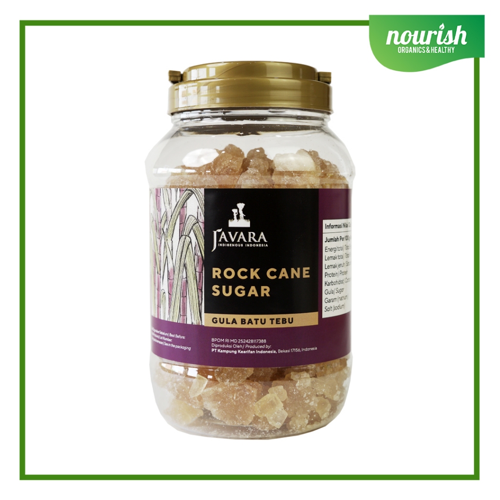 

Javara Gula batu Natural (Natural Rock Sugar) 1 KG