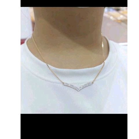 Kalung Fuji Plat Emas Asli