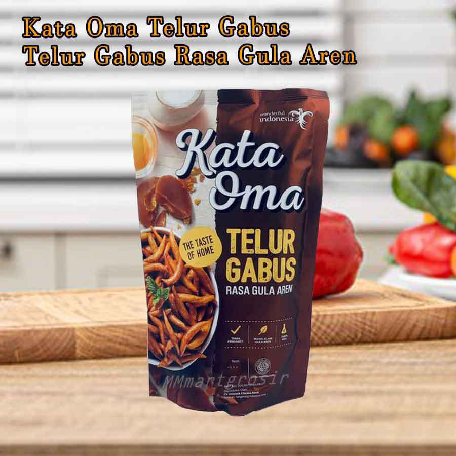 

Kata Oma Telur Gabus / Telur Gabus / Rasa Gula Aren / 50g