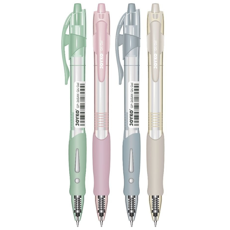 

Bolpoint / Pulpen Gel Pen Joyko GP-265AN Q4 Gel (4 Pcs)