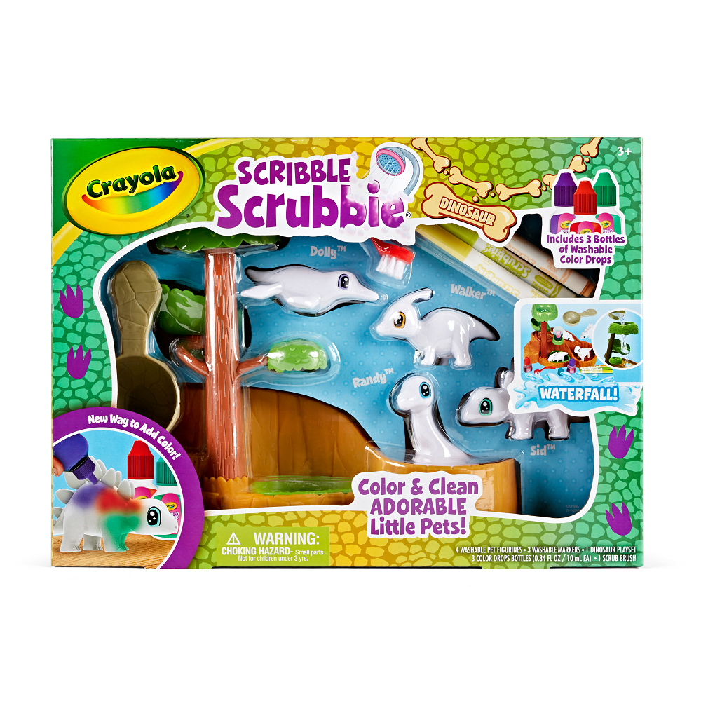 

CRAYOLA Scribble Scrubbie Dinosaurs Set Waterfall