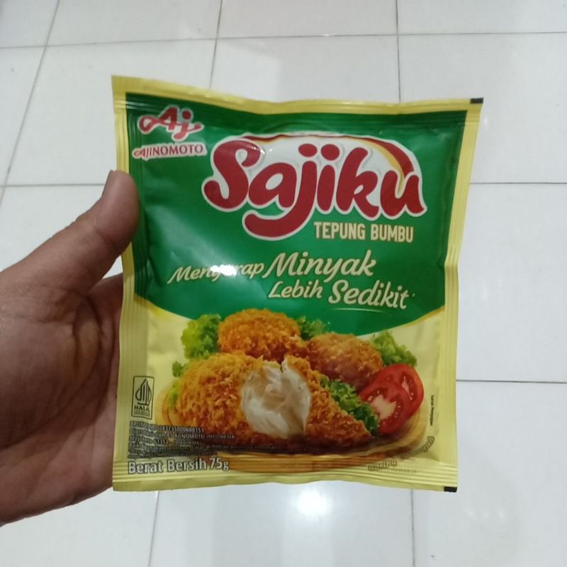 

Mahbubah - Sajiku 75 g Tepung Bumbu Less Oil