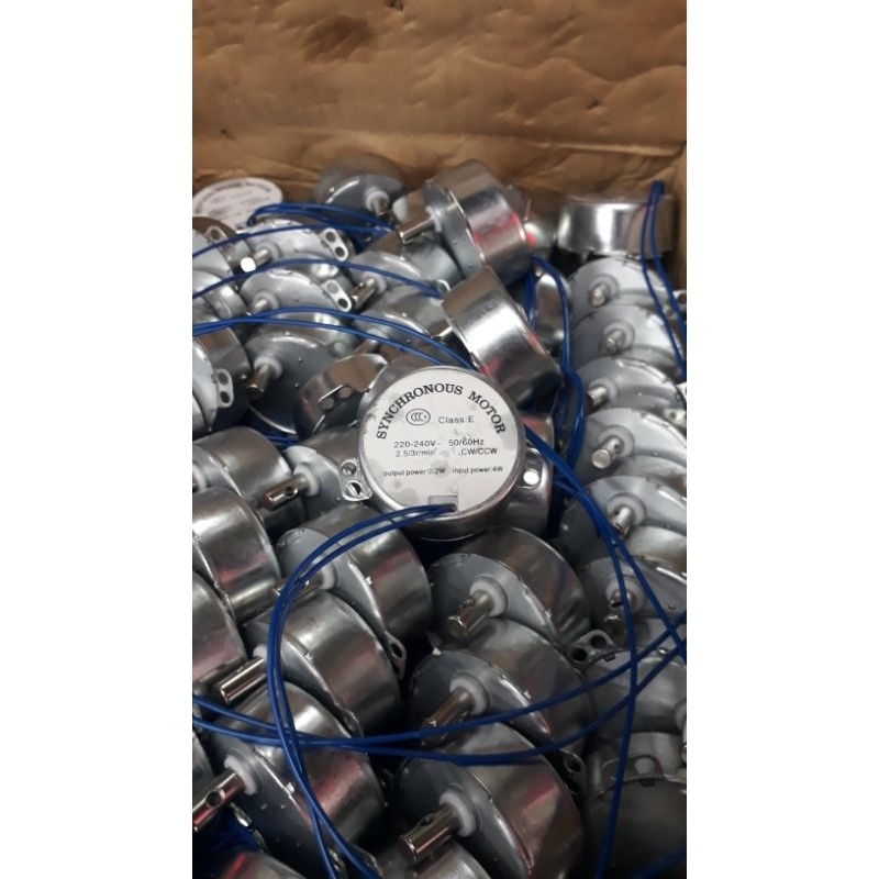 Motor synchronous 5/6 rpm