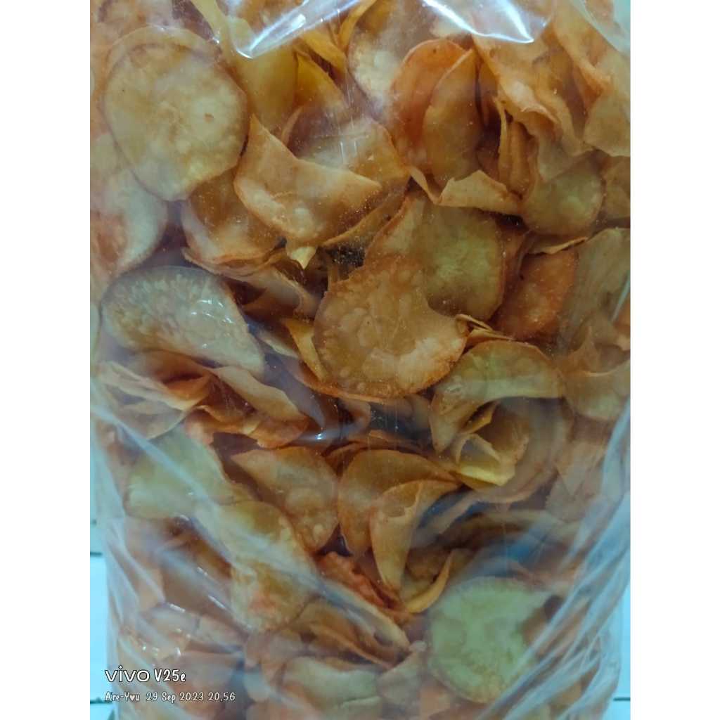 

Criping singkong - keripik singkong - kripik telo - keripik telo enak gurih - criping telo