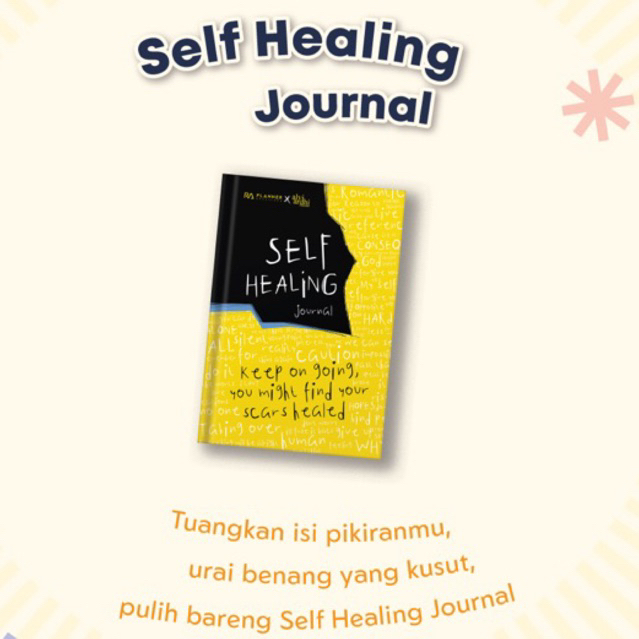 

READY STOCK SELF HEALING JOURNAL X ALVI ARDHI