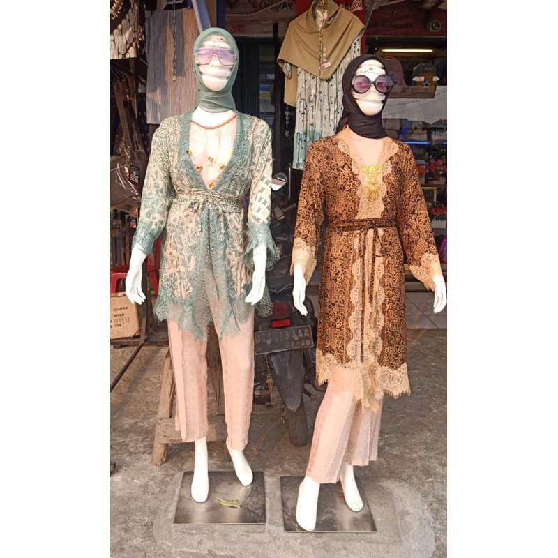 outer batik viscose renda kondangan