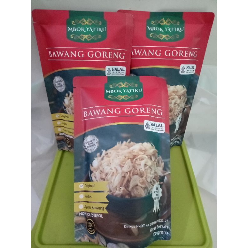 

Bawang Goreng Mbok Yatiku 100 gr