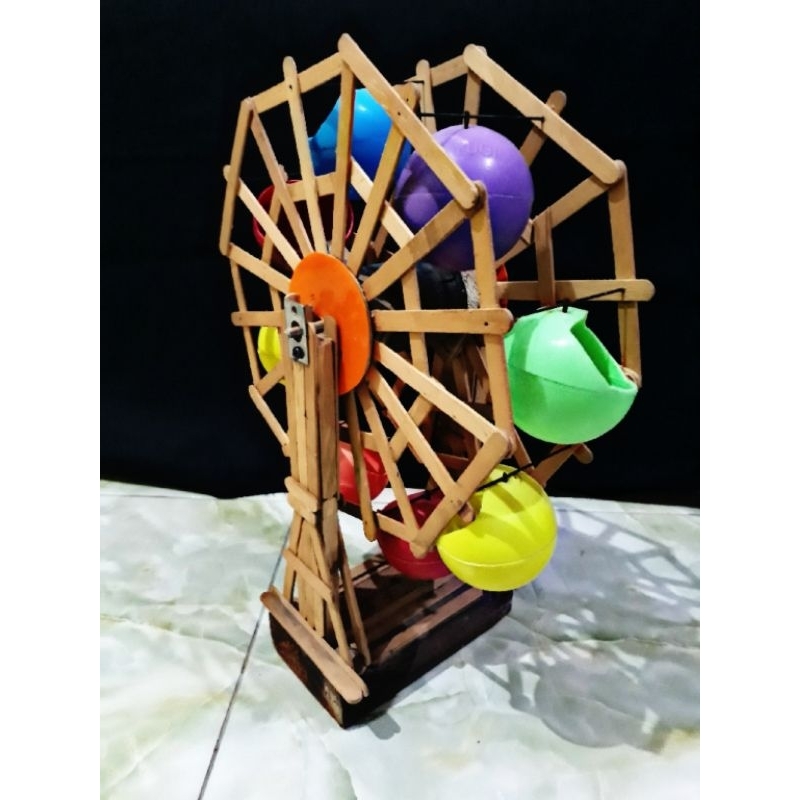 mainan anak dari stik es cream