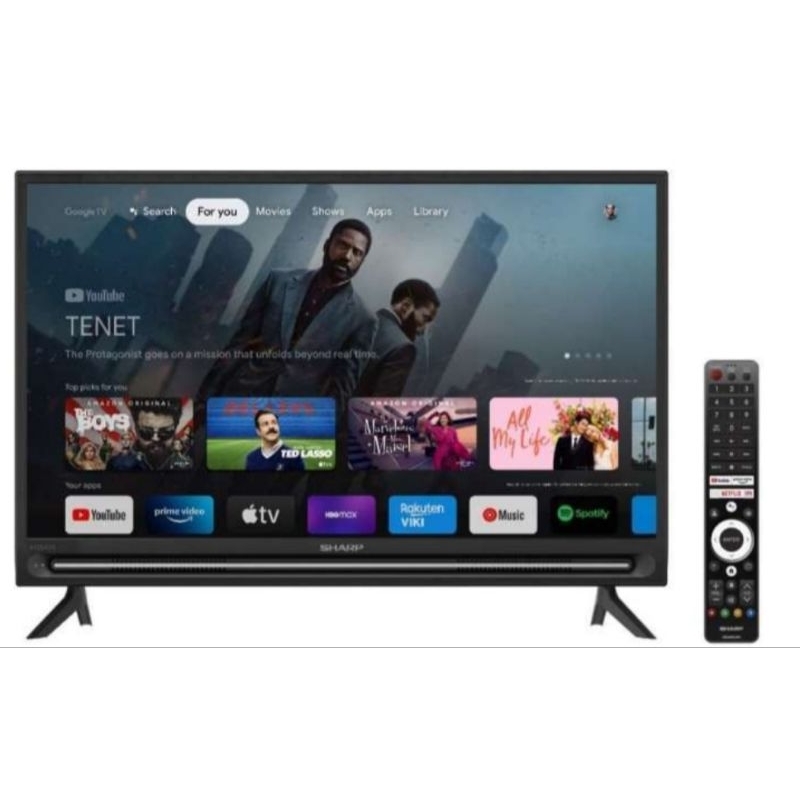 LED SHARP 2T-C43GH3000i GOOGLE TV ANDROID TV 43INCH