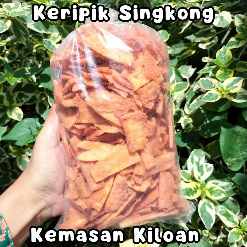 

Keripik Singkong Kemasan Kiloan 1/4kg 1/2kg 1kg