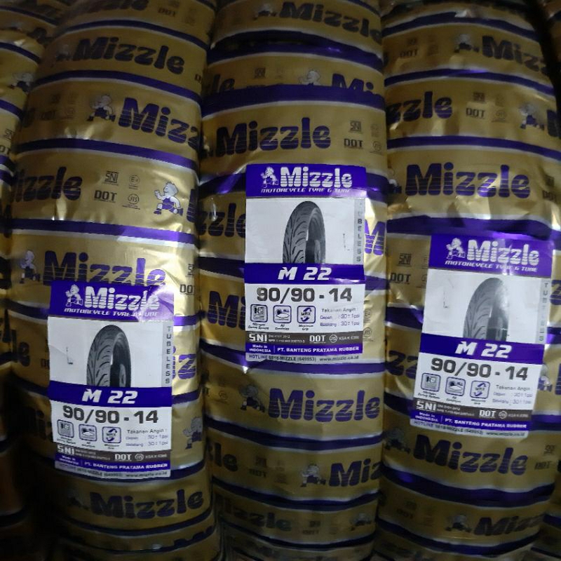 ban luar tubles mizzle uk 90/90, 80/90 ring 14