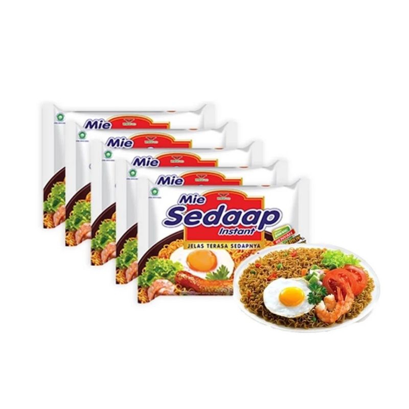 

mie sedap goreng instan paket 5pcs