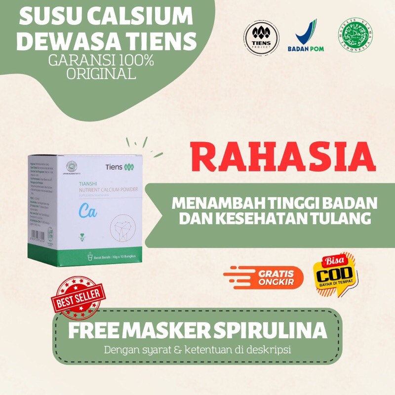 

BAYAR DITEMPAT COD PENINGGI BADAN SUSU NHCP - PERSACHET - ORIGINAL 100% - COD GRATIS ONGKIR