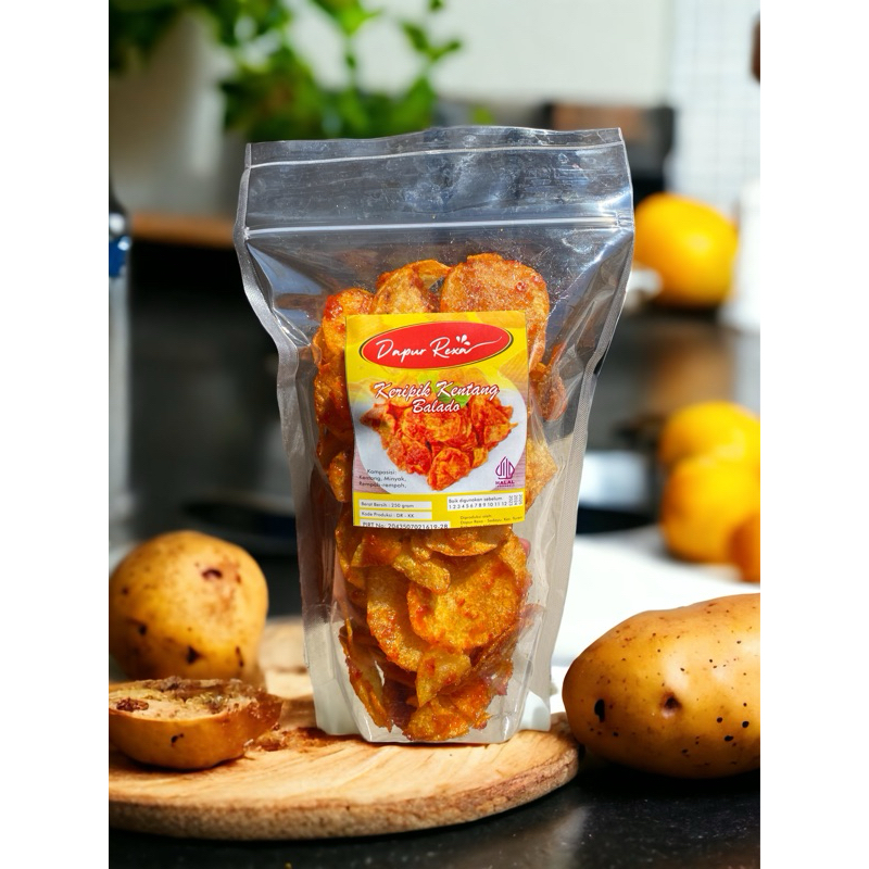 

Keripik Kentang Balado 250gr /Kering Kentang Pedas Manis / Kentang Mustofa / Kentang Kering Mustofa / Kentang Pedas / Keripik Kentang / Keripik Pedas / Sambal goreng kentang