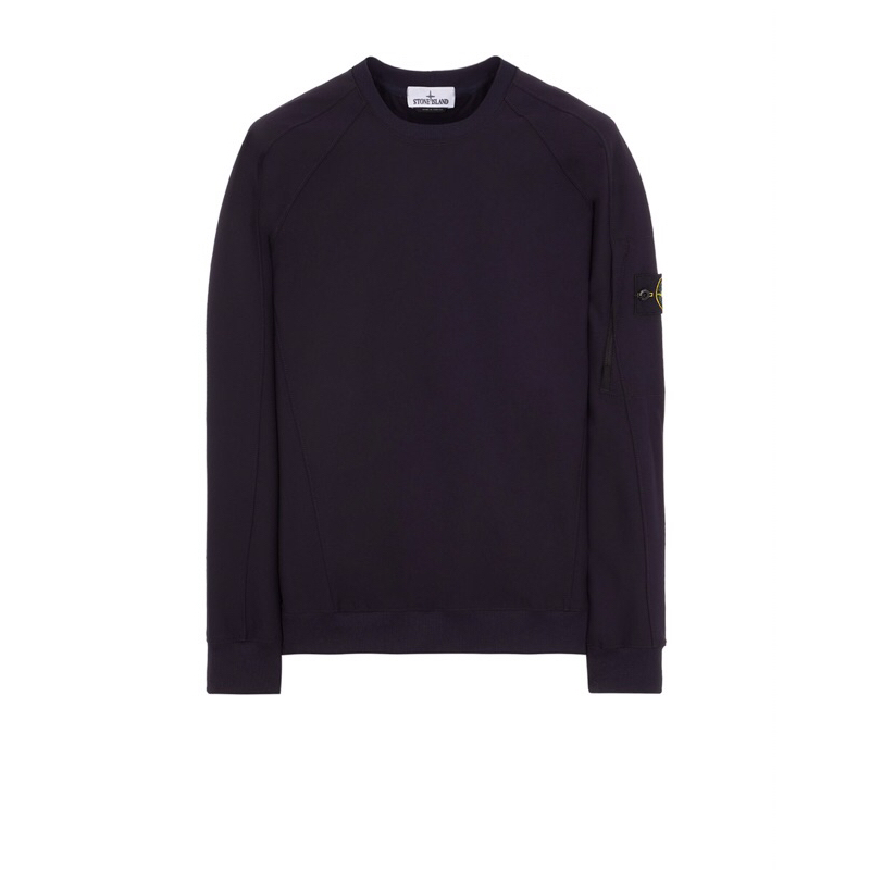 Stone Island Crewneck Stretch Nylon - Black