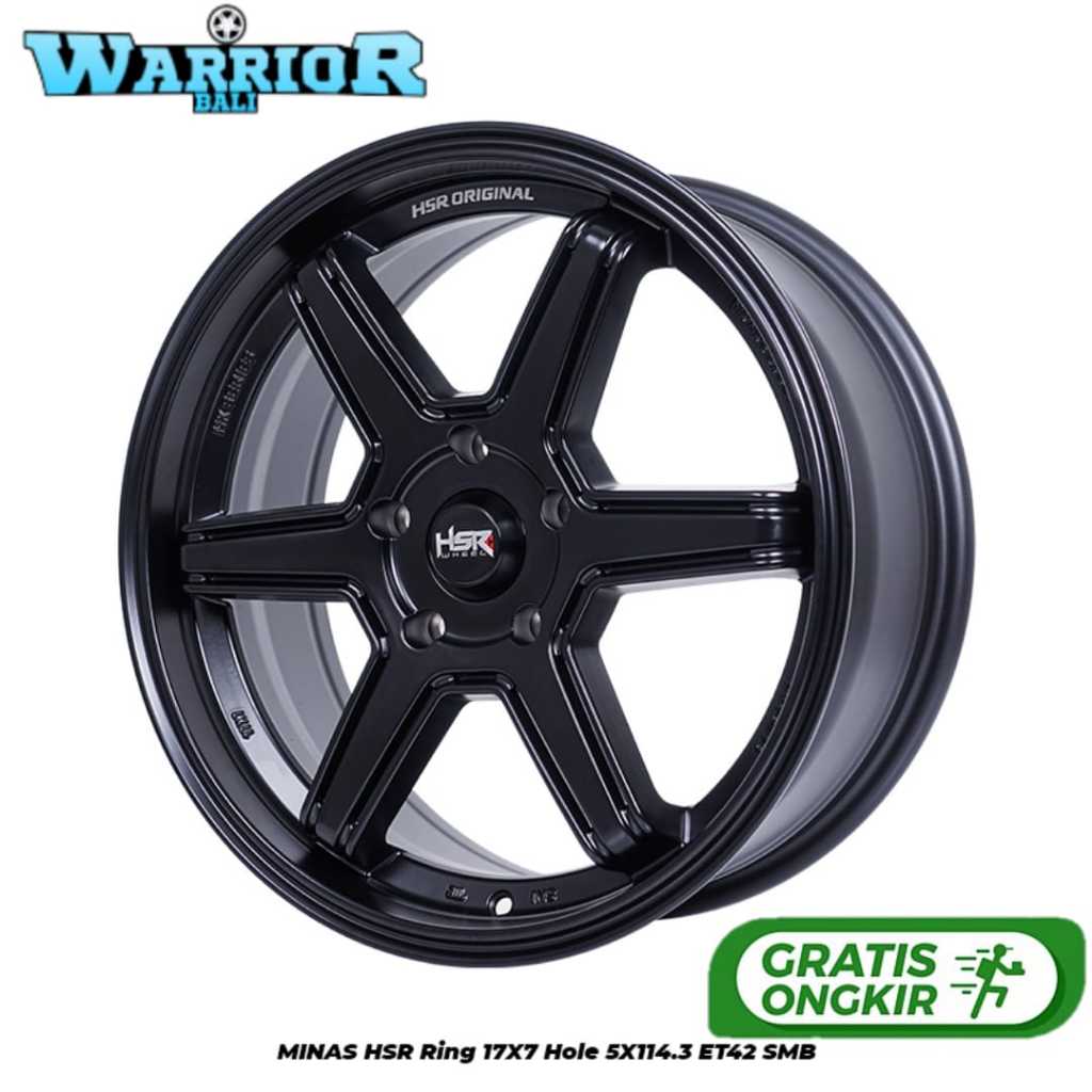 Velg Racing Mobil Xpander Civic Fd Camry Ring 17 HSR MINAS R17