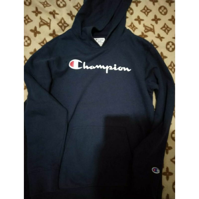 HOODIE CHAMPION BIRU DONGKER