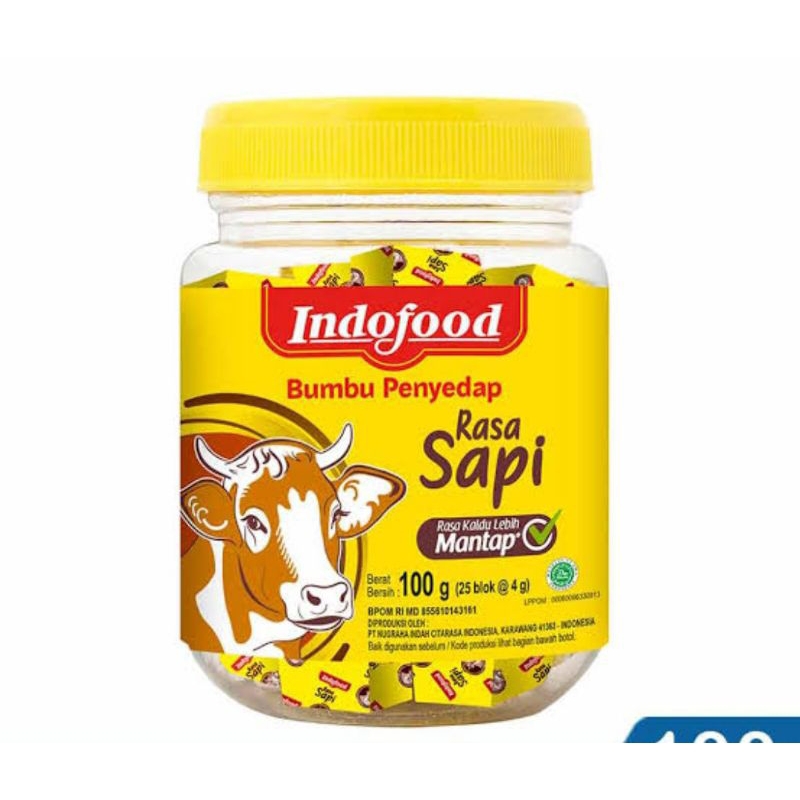 

indofood kaldu sapi 100 gram