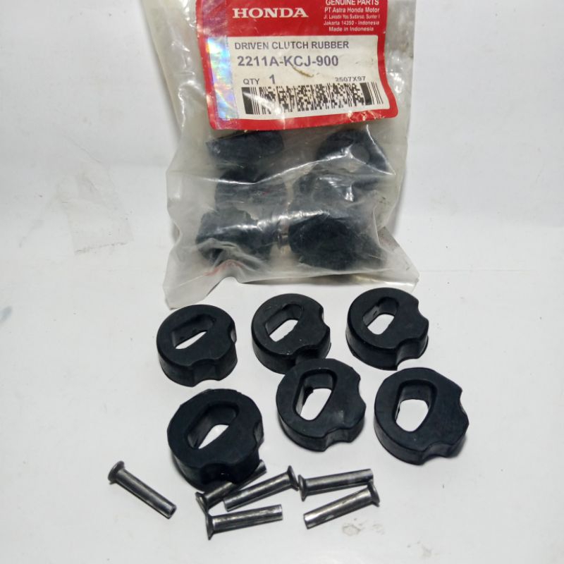 Karet dumper Rumah kopling Honda KCJ Tiger Mega pro Primus gl pro Ori