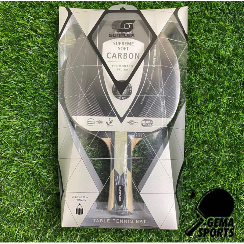Bet Pingpong Tenis Meja Sunflex Supreme Soft Carbon Competition