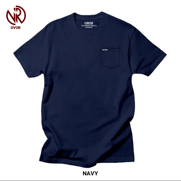 Kaos saku polos pria kaos distro pria