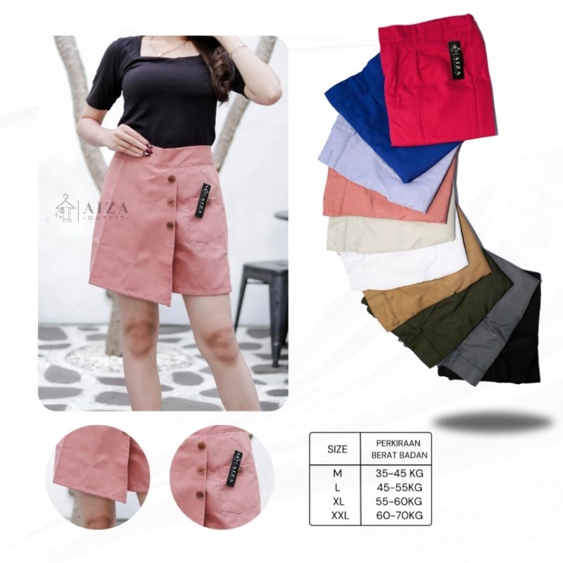 Korean mini skirt /Rok celana / Hotpants / Rok mini / Rok celana pendek