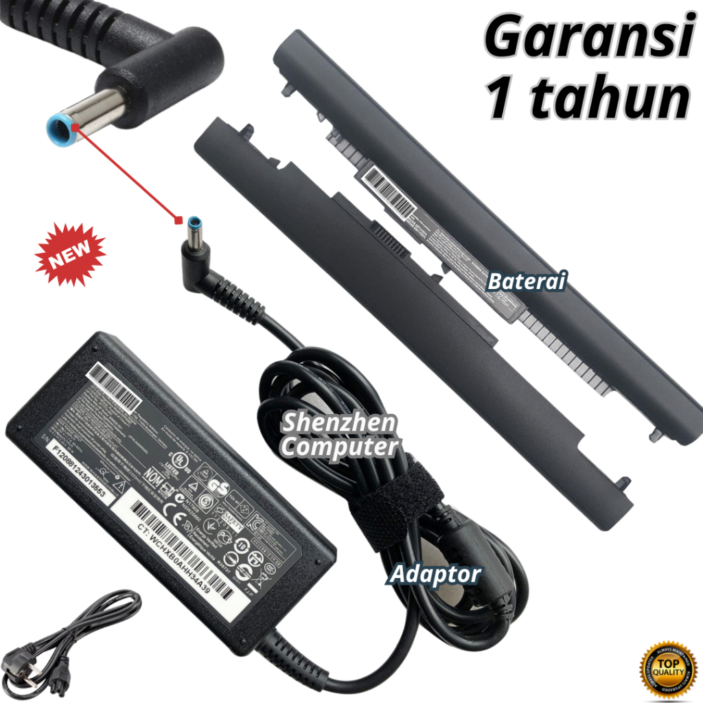 charger baterai HP 14-am014TU am015TU am514TU am516TU am517TU am503TU am504TU am505TU hs04 battery