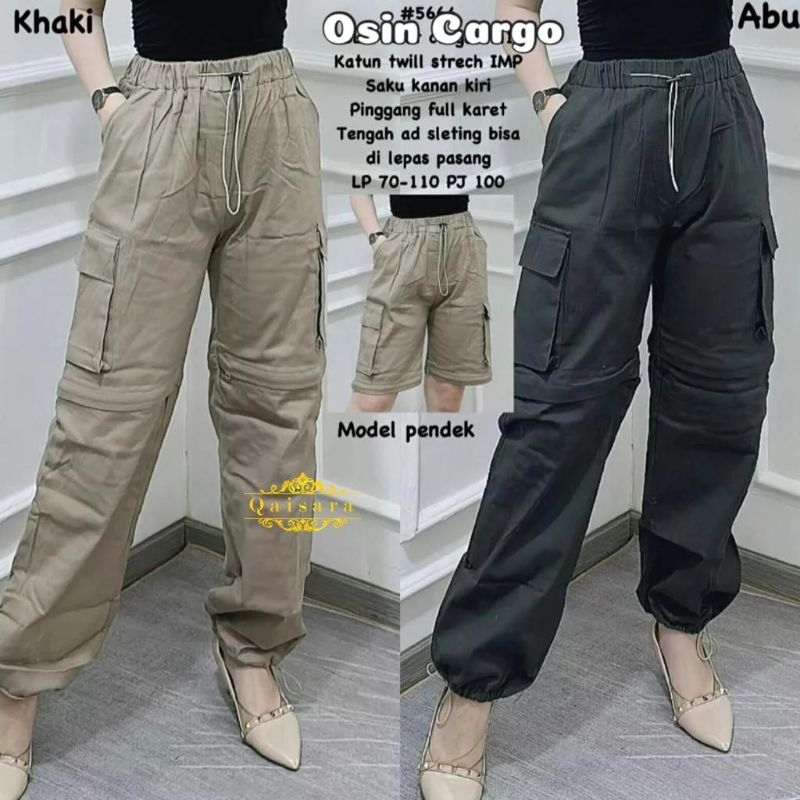 CELANA PANJANG OSIN CARGO PANT BY QAISARA