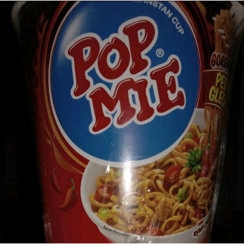 

Pop Mie Cup Goreng Pedes Gledeek Ayam Pedas 75gr, Pop Mie Cup Kuah Pedes Dower Ayam Pedas 75gr, Pop Mie Cup Kuah Dower Pangsit Jontor 75gr, Pop Mie Cup Kuah Ramen Torimiso 77gr