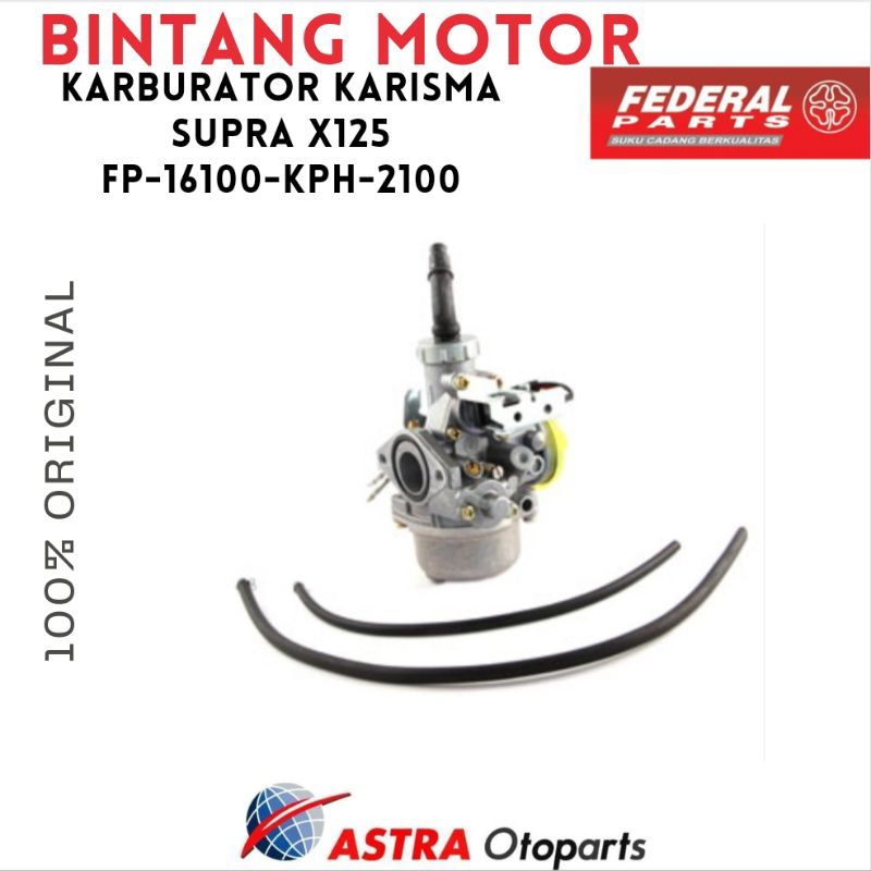 Carburator Karburator Karisma Supra X125 ORI Federal Astra