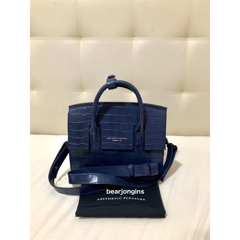 Aesthetic Pleasure Isolation Mini Navy Croc