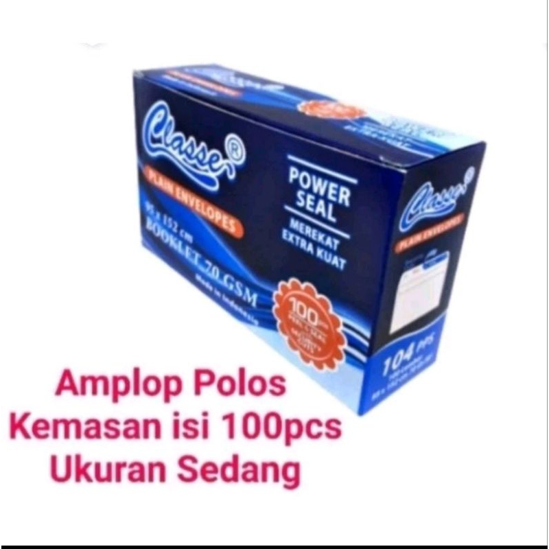 

Amplop polos lem 100 lembar uk 95x152 cm