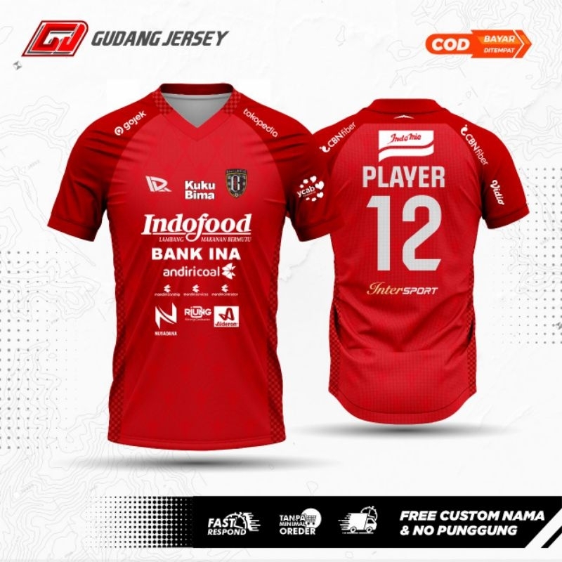 JERSEY FANTASY BALI UNITED HOME/AWAY 2023/2024