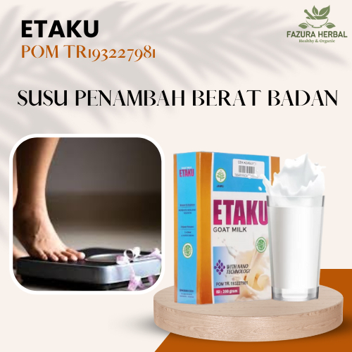 

Susu Penambah Berat Badan Anak dan Dewasa, Susu Penggemuk Badan, Susu Penambah Nafsu Makan, Susu Agar Pipi Chuby, Menjaga Imun Tubuh, Susu Penambah Energi, Susu Penguat Tulang Dengan Susu Etaku