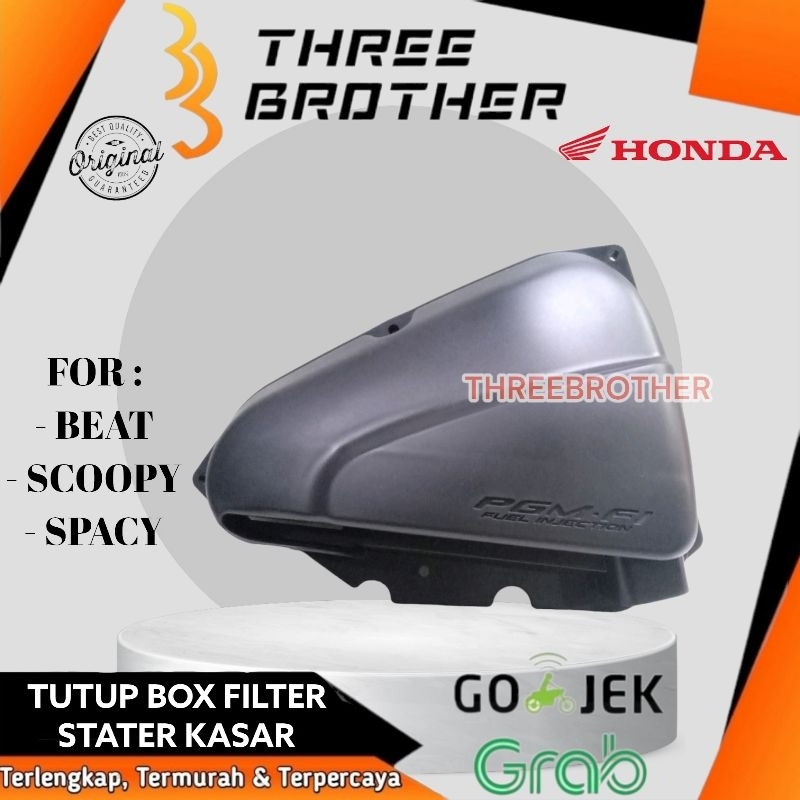 Grosir Tutup cover box filter saringan udara beat scoopy spacy stater kasar