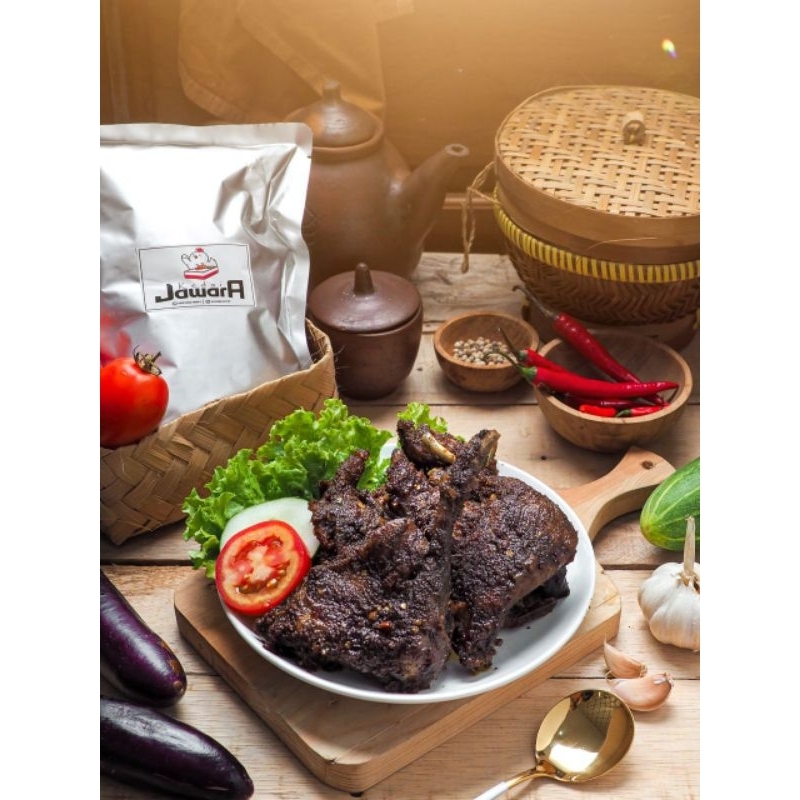 

Bebek ½ Ekor Bumbu Hitam Khas Madura