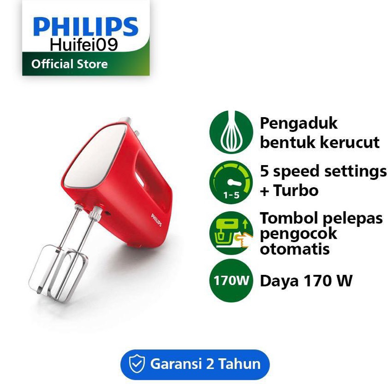 PHILIPS MIXER HAND HR1552 mixer philips termurah