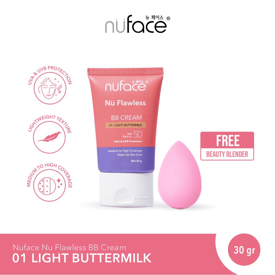 [PUNYA DANIA] Nuface Nu Flawless BB Cream / Nuface BB Cream Package