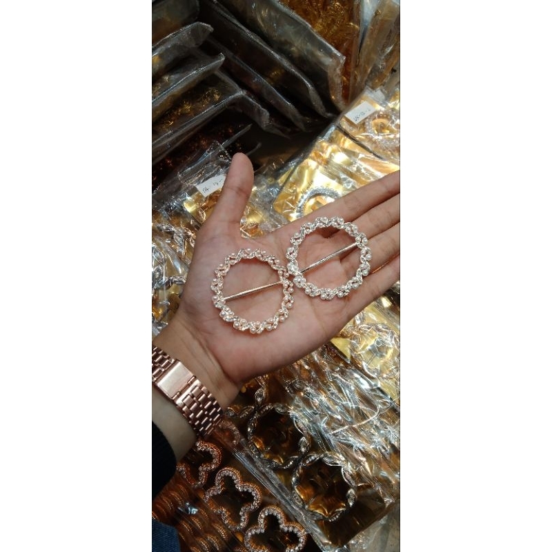 ring gesper/Bros ring hijab ( premium)