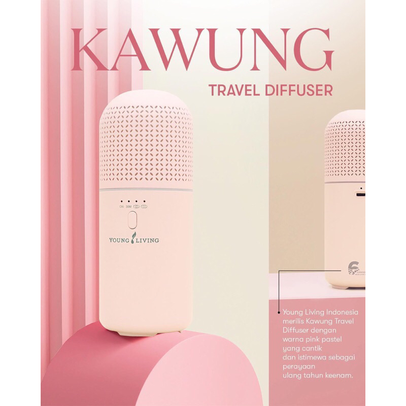 KAWUNG TRAVEL DIFFUSER YOUNG LIVING ORIGINAL