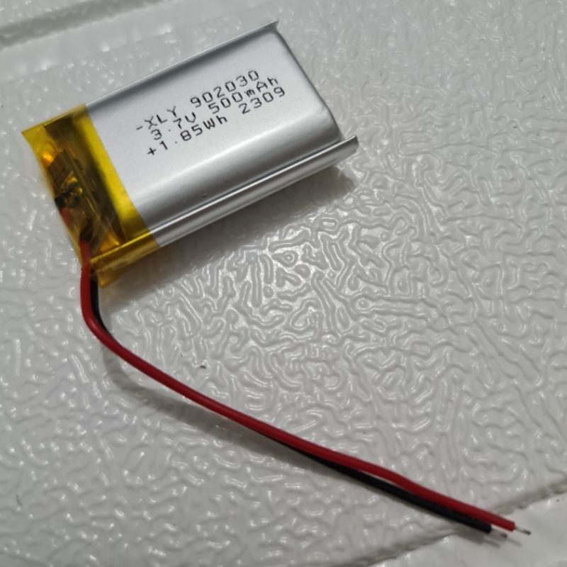 Baterai LiPo 3.7V 500mAh Lithium Polymer Battery