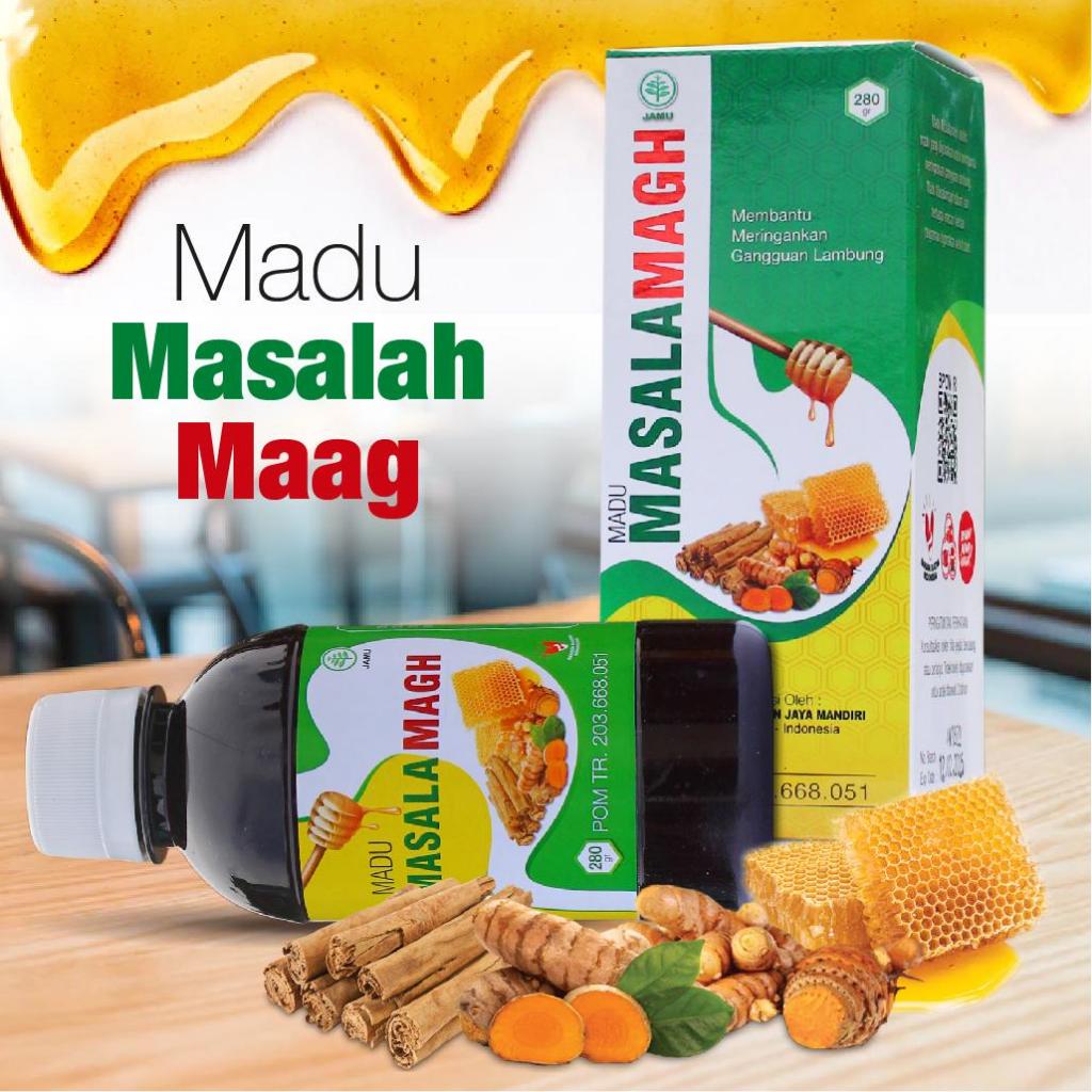 

MADU MASALAMAGH Ramuan Herbal Madu Masalah Maag Membantu Meringankan Gejala Maag Yang Mengurangi Selera Makan Original BPOM Madu Herbal Mengobati Masalah Lambung