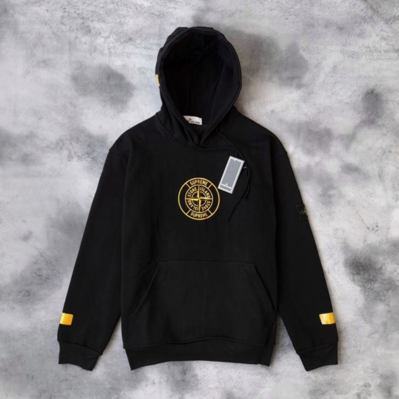 HOODIE SUPRAME X STONE ISLAND