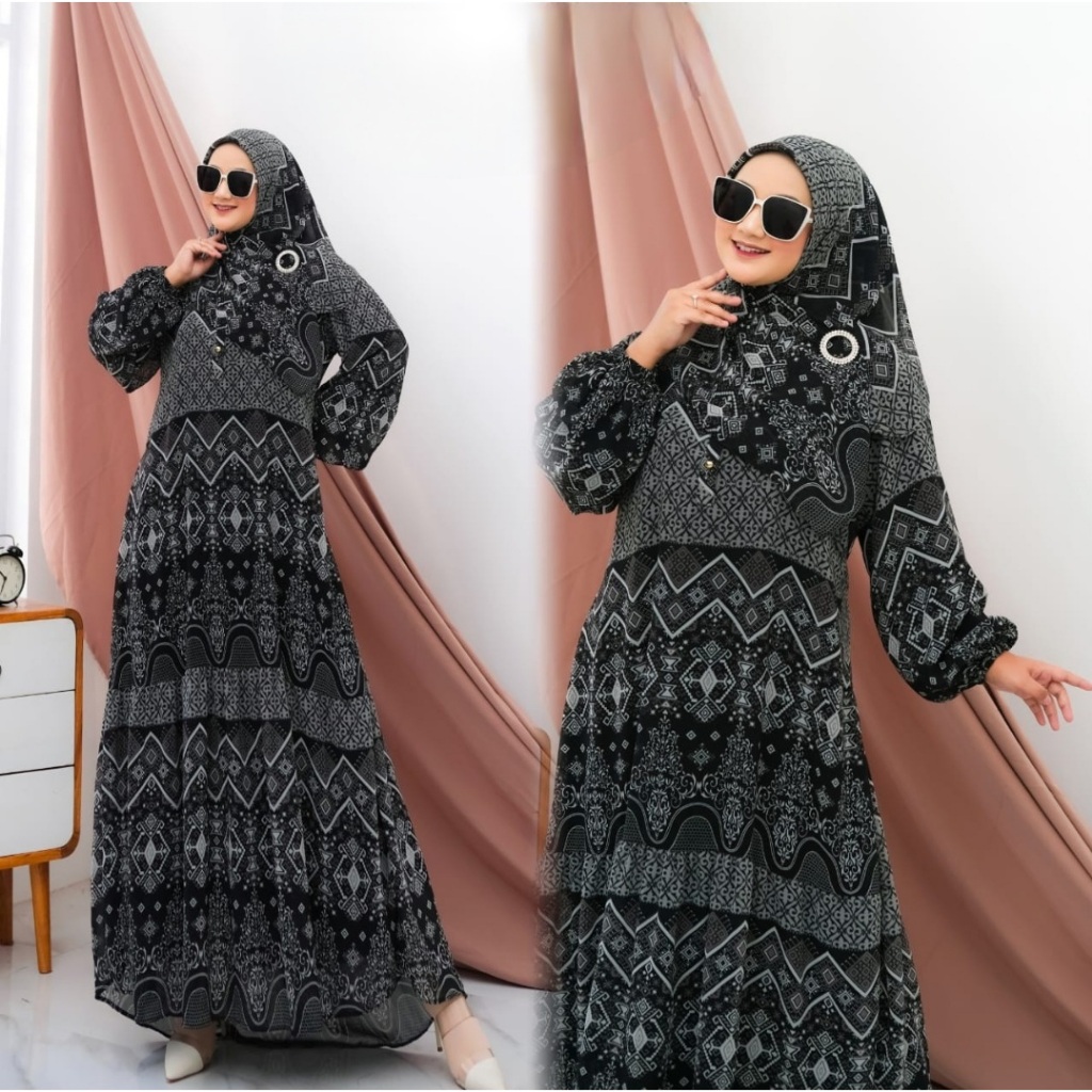 GAMIS WANITA || Cringkel || Ceruti || Rayon || Linen || Campuran || skmodis