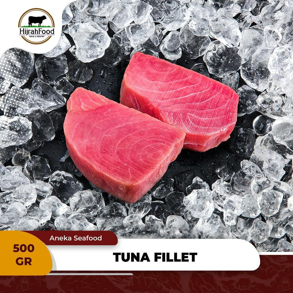 

Hijrahfood Ikan Tuna Fillet Steak / Tuna Fish Frozen 500 gram